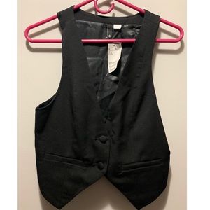 Black Business Vest